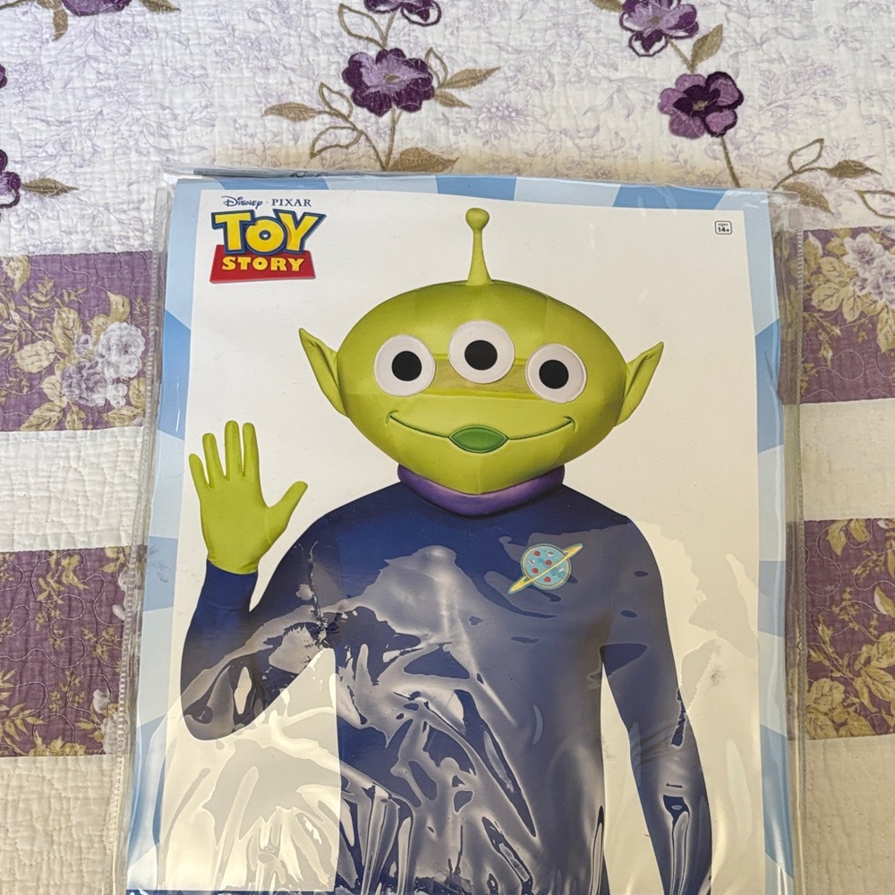 Toy Story Alien Costume for Kids - Green and Blue